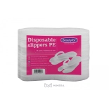 Jednorázové papuče Eva pena (25 párov) - biela