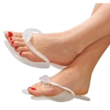 Jednorázové papuče Eva pena (25 párov) - biela