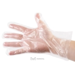 Disposable HDPE gloves (100pcs).