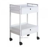 Cosmetic trolley DIVINE - white