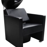 Friseur-Waschbecken LORA - matt schwarz