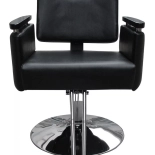 Kadeřnické křeslo IRIS - matná černá