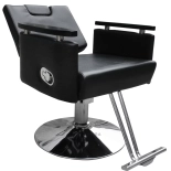 Kadeřnické křeslo IRIS - matná černá