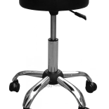 Hairdressing stool MILO - matt black