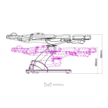 Electric pedicure chair APUS E5 - swivel