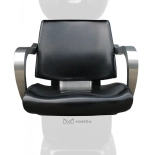 Shampoo chair MAPLE - white basin, matt black