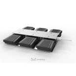 Pedálový ovládač pro E3 lehátka (3-motorové) typ B