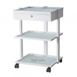 Kosmetický stolek SLEEK - bílá