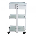 Kosmetický stolek SLEEK - bílá