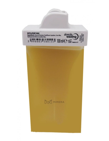 Wosk ze średnią rolką, żółty, 100 ml