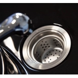 Shampoo chair KING - matt black