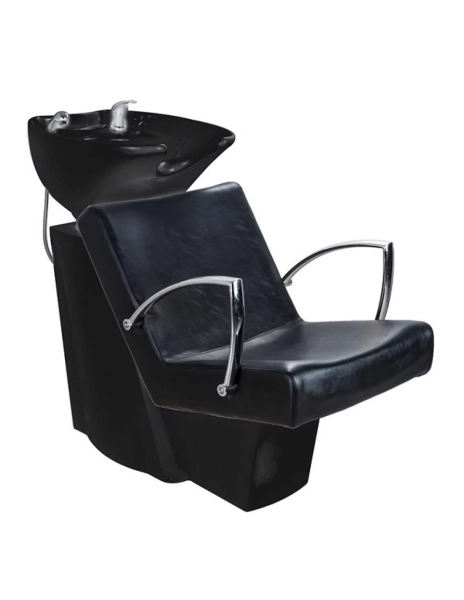 Shampoo chair SOUL - shiny black