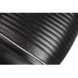 Kadernícky umývací box GRECO - čierne umývadlo, lesklá čierna