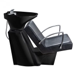 Shampoo chair SOUL - shiny black