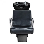 Shampoo chair SOUL - shiny black
