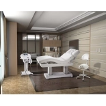 SPA Wellnessliege SATURN PLUS E4 - mit Heizung, weiß