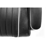 Pohovka do čakárne GRECO - matná čierna