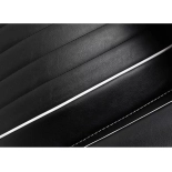 Pohovka do čakárne GRECO - matná čierna