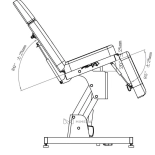 Electric cosmetic bed MODERA E1