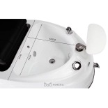 SPA pedicure chair JUPITER E2 - black