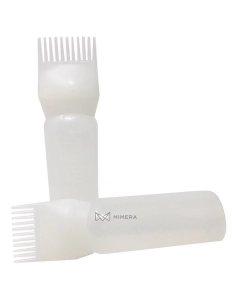 Applicator with comb for hair coloring - White