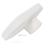 Headrest for massage beds - white