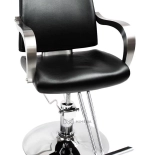Kadeřnické křeslo ALTE - matná černá
