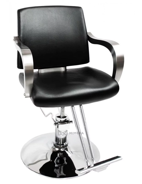 Kadeřnické křeslo ALTE - matná černá