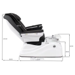 SPA pedicure chair NEPTUN E2 - black