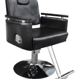 Kadeřnické křeslo IRIS - lesklá černá