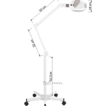 LED Lupa lampa FARN 3 - 5 dioptrií + statív