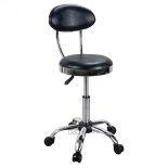 Hairdresser chair CAMDEN - matt black