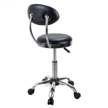 Hairdresser chair CAMDEN - matt black