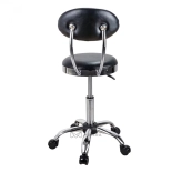 Hairdresser chair CAMDEN - matt black