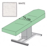 Protective cover for beds - 75 cm - white