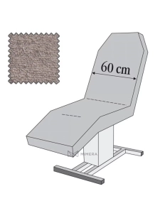 Protective cover for beds - 60 cm - grey