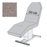 Pokrowiec ochronny na leżak - 60 cm - szary