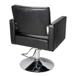 Kadeřnické křeslo NOVA - lesklá černá