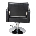 Kadeřnické křeslo NOVA - lesklá černá
