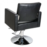 Kadeřnické křeslo NOVA - lesklá černá