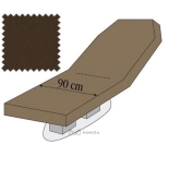 Protective cover for beds, 205x90cm - brown