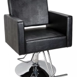 Kadeřnické křeslo NOVA - lesklá černá