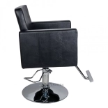 Kadeřnické křeslo NOVA - matná černá