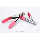Guillotine for artificial nails - pink