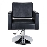 Kadeřnické křeslo NOVA - matná černá