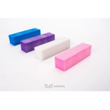 Nail file - buffer block 21113 (10 pcs. pack) – pink