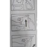 Guillotine for artificial nails - Blue