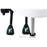 Fotel kosmetyczny DAZY - biały