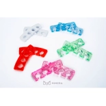 Silikonowy separator palców - fioletowy