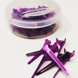 Sectioning clips (50 pcs.) pack - purple